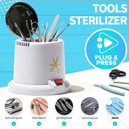 High Temperature Nail Tool Sterilizer for Manicure e Pedicure