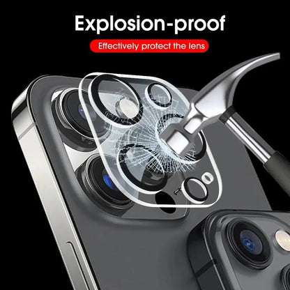 HD Camera Lens Protector for iPhone – Tempered Glass Anti-Scratch