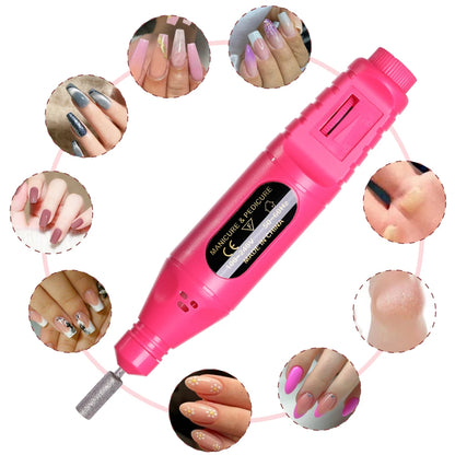 Portable Nail Drill for Manicure & Pedicure