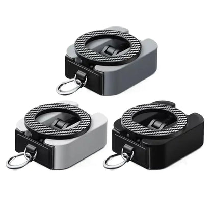 Foldable Magnetic Phone Holder – Portable Travel Stand for Desk, Airplane & Train