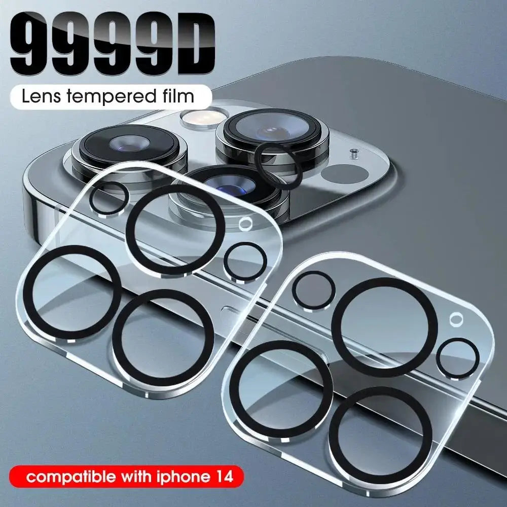 HD Camera Lens Protector for iPhone – Tempered Glass Anti-Scratch