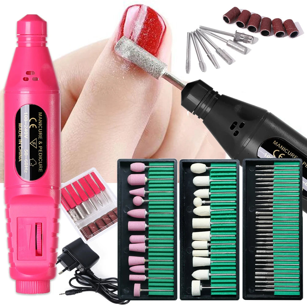 Portable Nail Drill for Manicure & Pedicure