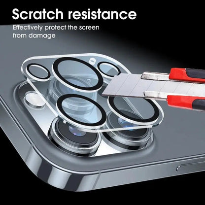 HD Camera Lens Protector for iPhone – Tempered Glass Anti-Scratch
