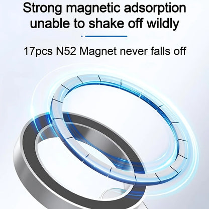 Magnetic Phone Holder for Airplane & Desk – Hands-Free Travel Essential