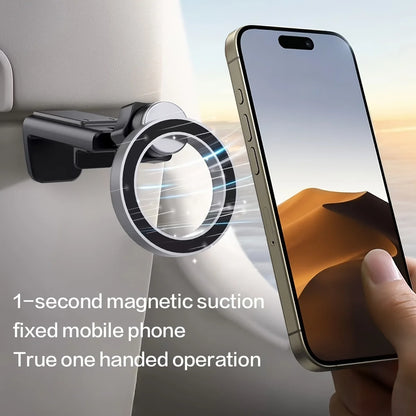 Magnetic Phone Holder for Airplane & Desk – Hands-Free Travel Essential