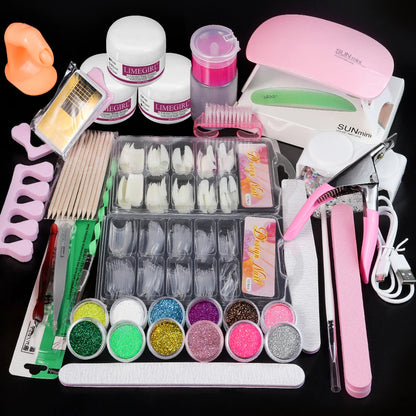 Acrylic Nail Powder & Liquid Monomer Kit | Professional Nail Set